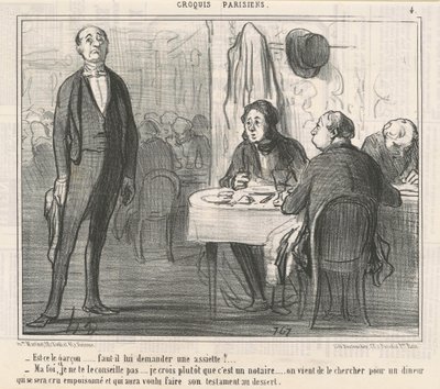 Oğlan mı? by Honoré Daumier