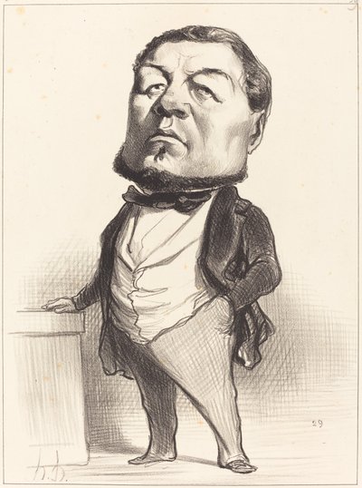 FJ Ducoux by Honoré Daumier