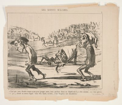 Böyle üzülmemelisin zavallım by Honoré Daumier