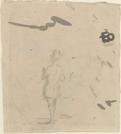 Bir Adamın Figürü by Honoré Daumier