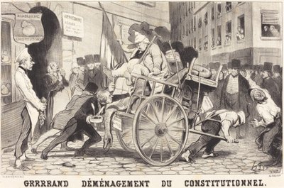 Grrrrand Anayasanın Yer Değiştirmesi by Honoré Daumier