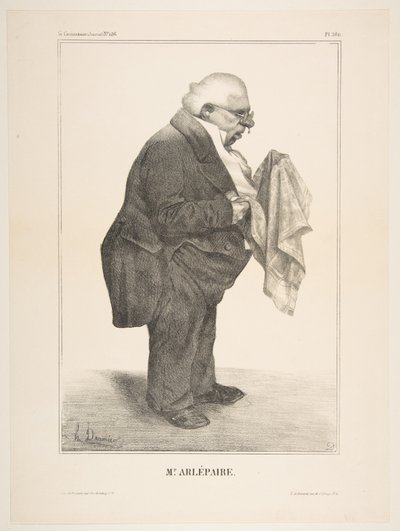 Harlé Père, La Caricature no. 136, 5 Haziran 1833, 5 Haziran 1833. by Honoré Daumier