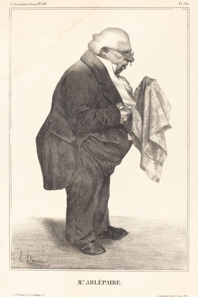 harried baba by Honoré Daumier