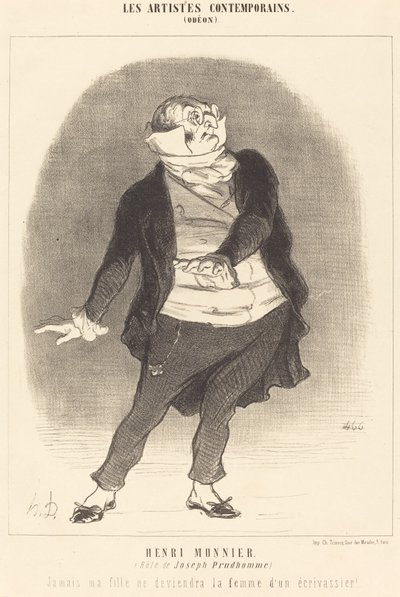 Henri Monnier (Joseph Prudhomme