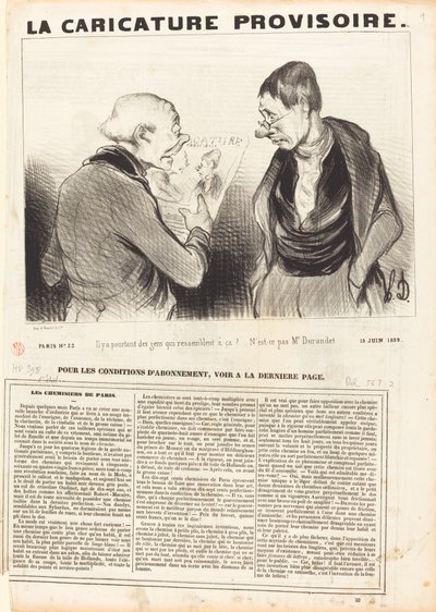 Ama böyle bakanlar var! by Honoré Daumier