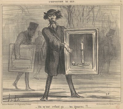 Beni reddettiler... by Honoré Daumier