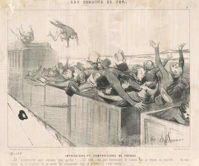 Seyahat Baskıları ve Sıkıştırmalar by Honoré Daumier