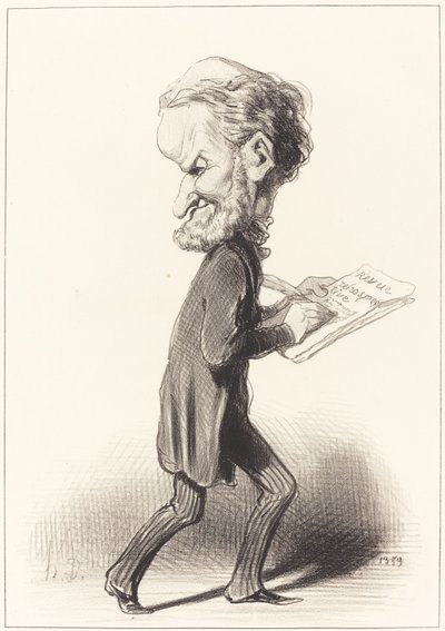 J. Antoine Taschereau by Honoré Daumier