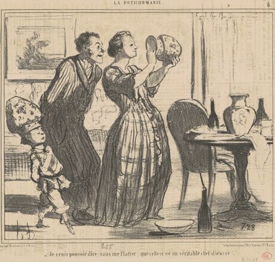Kendimi övmeden söyleyebilirim sanırım... by Honoré Daumier