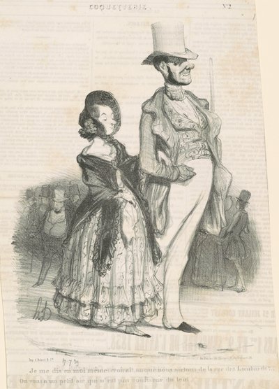 kendime diyorum by Honoré Daumier