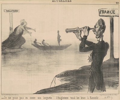 Gözlüklerime inanamıyorum... by Honoré Daumier