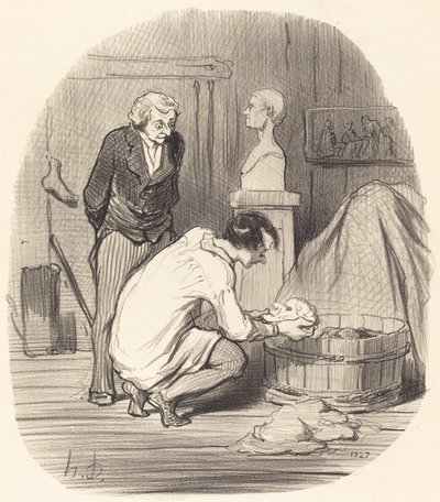 Sanatçı - İşte bu!... by Honoré Daumier