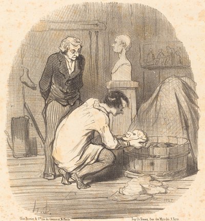 Sanatçı - İşte bu!... by Honoré Daumier
