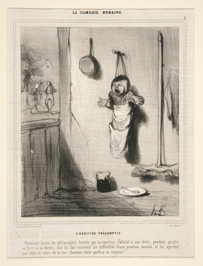 L by Honoré Daumier