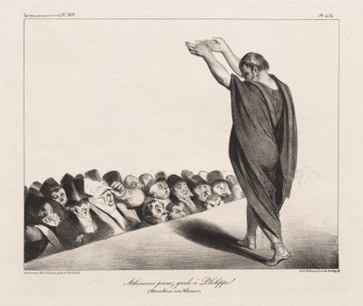 La Karikatür, Pl. 454, Atinalılar Phillip
