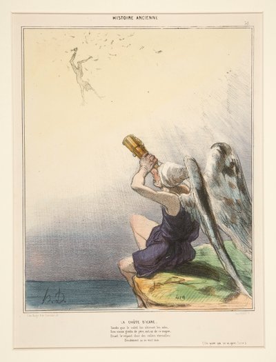 Güz D by Honoré Daumier