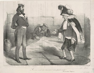 Mahkeme hizmet verir, hüküm vermez! by Honoré Daumier