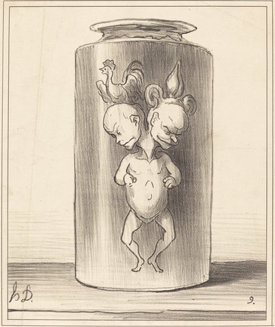Füzyon by Honoré Daumier