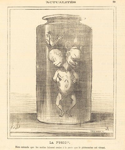 Füzyon by Honoré Daumier
