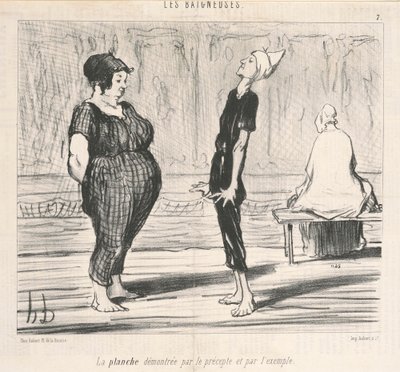 Kurul, kurala göre göstermek için... by Honoré Daumier