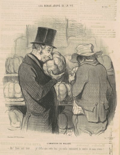 kavun sevgilisi by Honoré Daumier