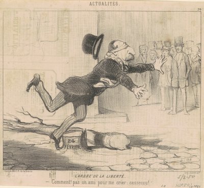Özgürlük Ağacı by Honoré Daumier