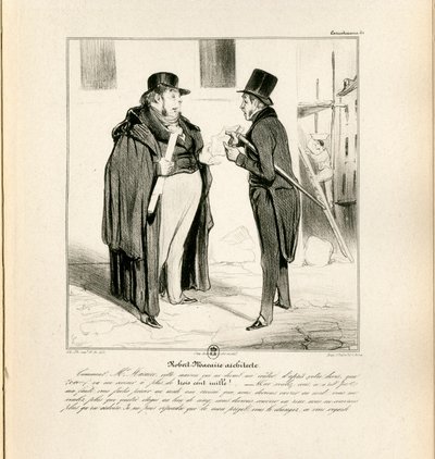 Le Charivari, Siyah Beyaz Hiciv by Honoré Daumier