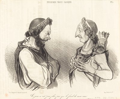 Gün daha saf değil... by Honoré Daumier