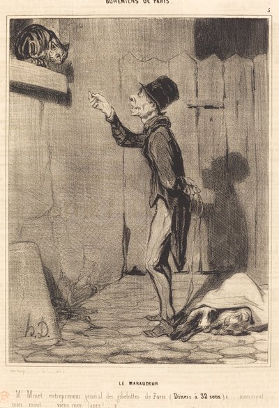 Çapulcu by Honoré Daumier