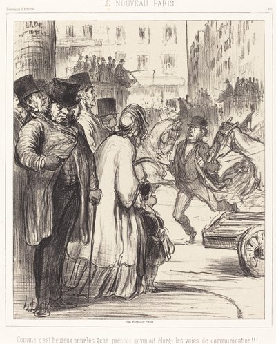 Yeni Paris by Honoré Daumier