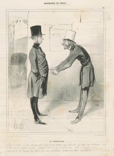 Koruyucu by Honoré Daumier