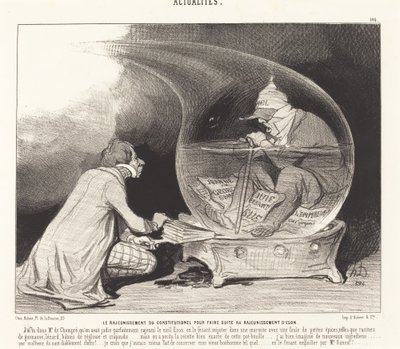 Anayasanın Yenilenmesi by Honoré Daumier