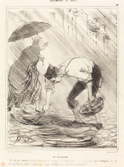 yağmacı by Honoré Daumier