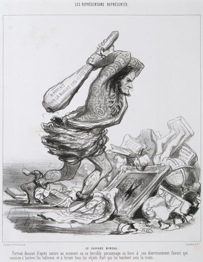 Vahşi Bina by Honoré Daumier