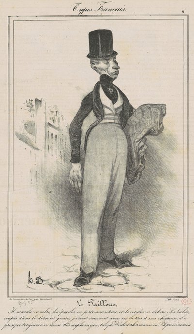 Terzi by Honoré Daumier
