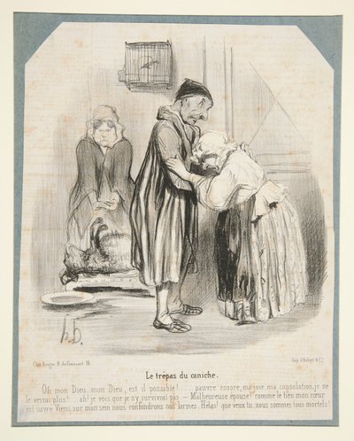 Kaniş Trepas by Honoré Daumier