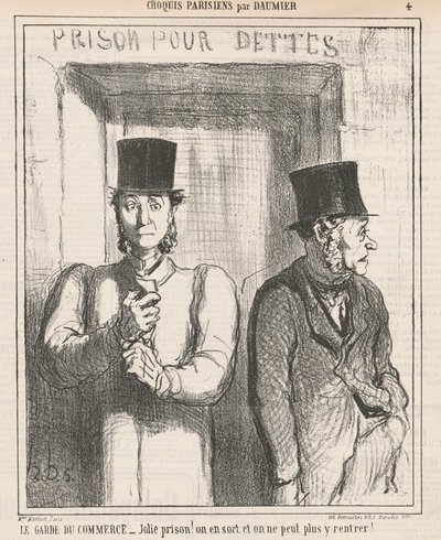 ticaret muhafızı by Honoré Daumier