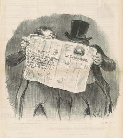 charivari okumak by Honoré Daumier