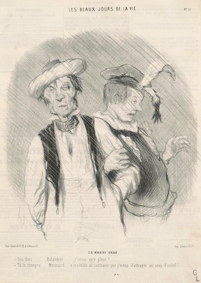 yağ Salı by Honoré Daumier