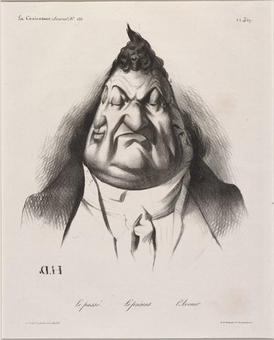 Geçmiş - şimdi - gelecek by Honoré Daumier