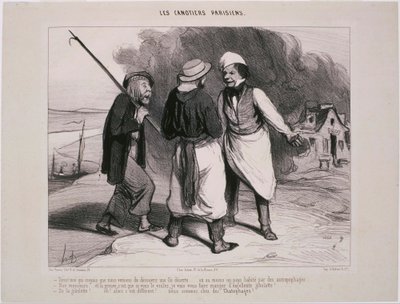 Les Canotiers Parisiens- Hey! Yeni keşfettiğimizi sanan ben... by Honoré Daumier