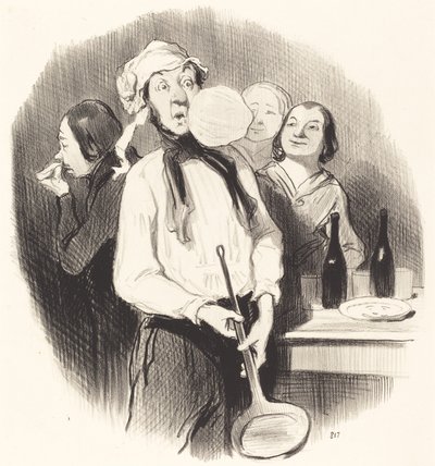 Pankekler by Honoré Daumier
