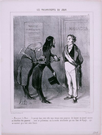  by Honoré Daumier