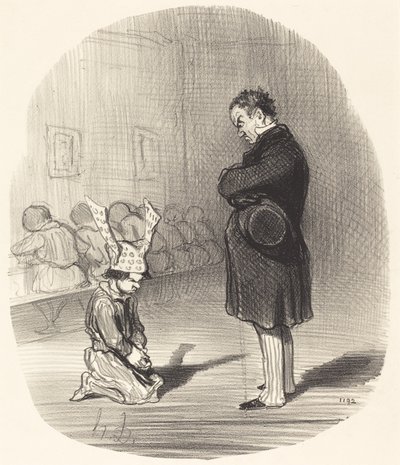 Bir ayaklanmanın ardından by Honoré Daumier