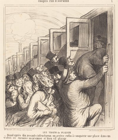 Zevk Trenleri by Honoré Daumier