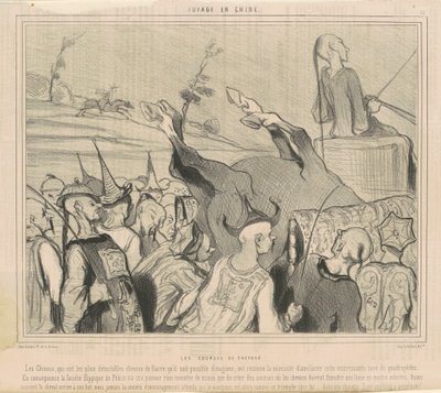 at yarışı by Honoré Daumier