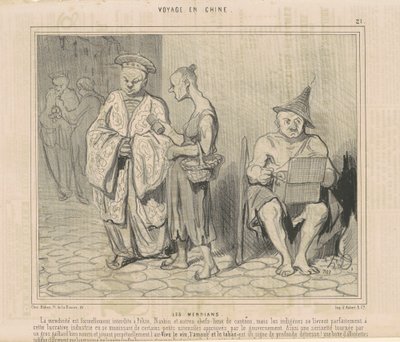 Menderes by Honoré Daumier