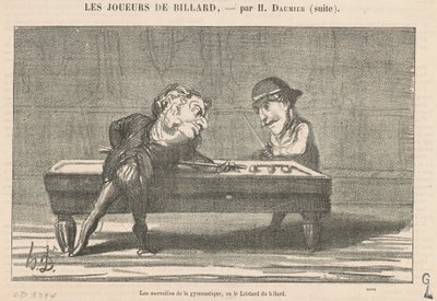 Jimnastiğin mucizeleri... by Honoré Daumier