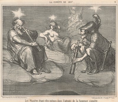 Gezegenlerin kendileri olması by Honoré Daumier