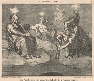 Gezegenlerin kendileri... by Honoré Daumier
